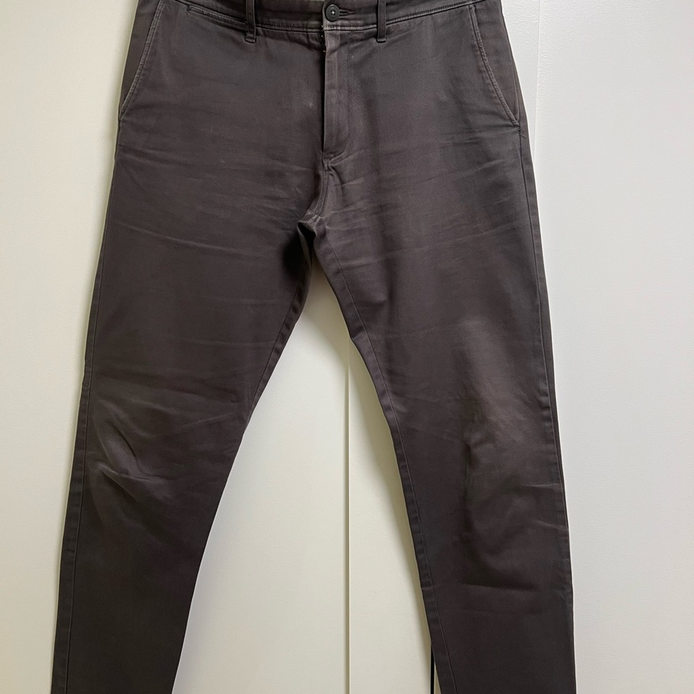 J. Crew Men's Dark Gray Chinos
